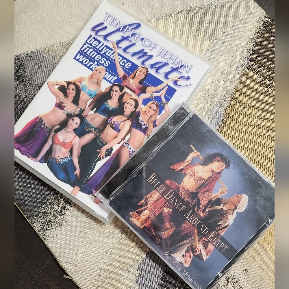 Belly Dance Fitness and Music CD Set New